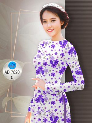 Vải áo dài Hoa đều thiết kế 2019 AD 7820 24 1570519750 901 Vai ao dai Hoa deu thiet ke 2019 AD 7820