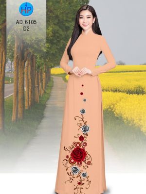 Vải áo dài Hoa hồng mới ra AD 6105 33 1570521241 489 Vai ao dai Hoa hong moi ra AD 6105