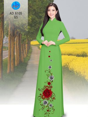 Vải áo dài Hoa hồng mới ra AD 6105 31 1570521241 531 Vai ao dai Hoa hong moi ra AD 6105