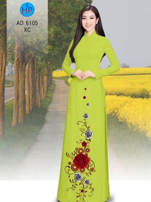 Vải áo dài Hoa hồng mới ra AD 6105 27 1570521241 569 Vai ao dai Hoa hong moi ra AD 6105