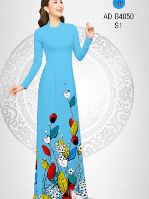 Vải áo dài Hoa hồng kiểu mới AD B4050 30 1570521544 439 Vai ao dai Hoa hong kieu moi AD B4050