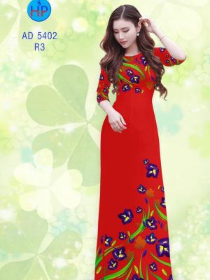 Vải áo dài Hoa Đậu Biếc thiết kế 2019 AD 5402 22 1570521780 195 Vai ao dai Hoa Dau Biec thiet ke 2019 AD