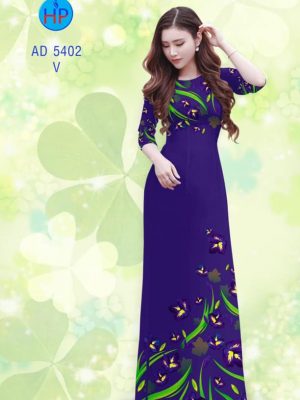 Vải áo dài Hoa Đậu Biếc thiết kế 2019 AD 5402 28 1570521780 561 Vai ao dai Hoa Dau Biec thiet ke 2019 AD