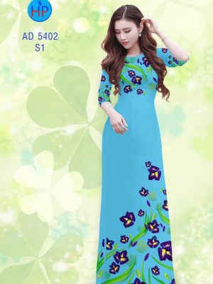 Vải áo dài Hoa Đậu Biếc thiết kế 2019 AD 5402 21 1570521780 662 Vai ao dai Hoa Dau Biec thiet ke 2019 AD