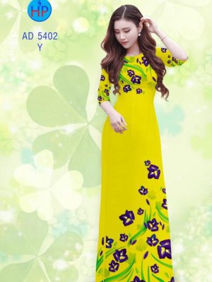 Vải áo dài Hoa Đậu Biếc thiết kế 2019 AD 5402 30 1570521780 85 Vai ao dai Hoa Dau Biec thiet ke 2019 AD