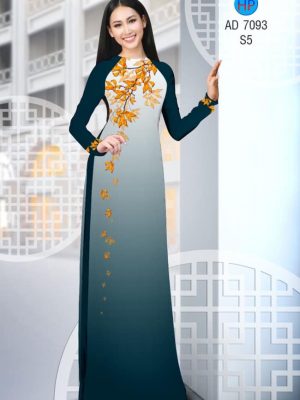 Vải áo dài Lá thu mới ra AD 7093 25 1570521913 289 Vai ao dai La thu moi ra AD 7093