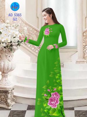 Vải áo dài Hoa hồng thiết kế 2019 AD 5365 21 1570522044 30 Vai ao dai Hoa hong thiet ke 2019 AD 5365