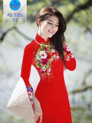 Vải áo dài Hoa in 3D mới ra AD 5355 26 1570522187 34 Vai ao dai Hoa in 3D moi ra AD 5355