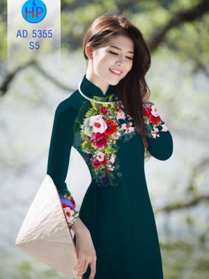 Vải áo dài Hoa in 3D mới ra AD 5355 30 1570522188 291 Vai ao dai Hoa in 3D moi ra AD 5355