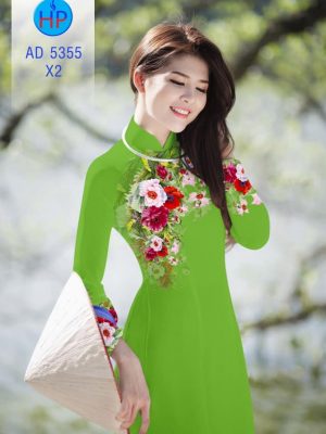 Vải áo dài Hoa in 3D mới ra AD 5355 33 1570522188 31 Vai ao dai Hoa in 3D moi ra AD 5355