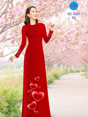 Vải áo dài Tim kiểu mới AD 5341 21 1570522332 776 Vai ao dai Tim kieu moi AD 5341