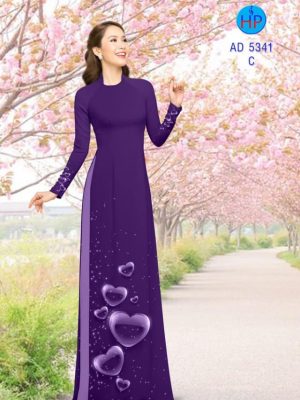 Vải áo dài Tim kiểu mới AD 5341 34 1570522333 749 Vai ao dai Tim kieu moi AD 5341