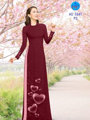 Vải áo dài Tim kiểu mới AD 5341 24 1570522333 883 Vai ao dai Tim kieu moi AD 5341