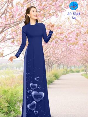 Vải áo dài Tim kiểu mới AD 5341 25 1570522333 89 Vai ao dai Tim kieu moi AD 5341