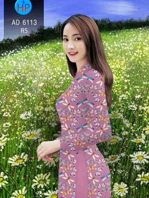 Vải áo dài Chuồn chuồn kiểu mới AD 6113 20 1570608191 692 Vai ao dai Chuon chuon kieu moi AD 6113