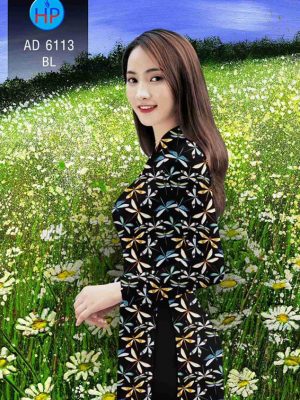 Vải áo dài Chuồn chuồn kiểu mới AD 6113 32 1570608192 64 Vai ao dai Chuon chuon kieu moi AD 6113