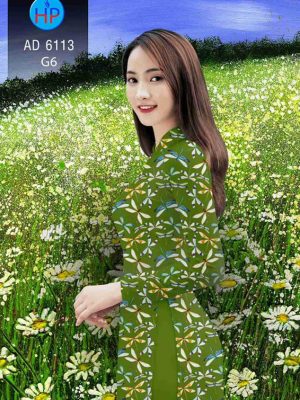 Vải áo dài Chuồn chuồn kiểu mới AD 6113 34 1570608193 572 Vai ao dai Chuon chuon kieu moi AD 6113