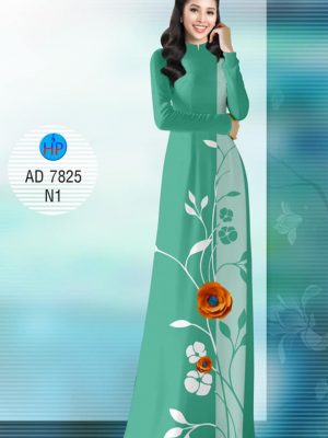Vải áo dài Hoa Poppy kiểu mới AD 7825 22 1570868171 63 Vai ao dai Hoa Poppy kieu moi AD 7825