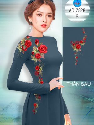 Vải áo dài Hoa hồng mới ra AD 7828 21 1570869287 307 Vai ao dai Hoa hong moi ra AD 7828