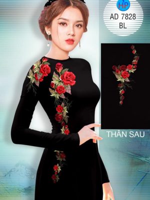 Vải áo dài Hoa hồng mới ra AD 7828 23 1570869287 507 Vai ao dai Hoa hong moi ra AD 7828
