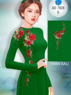 Vải áo dài Hoa hồng mới ra AD 7828 22 1570869287 84 Vai ao dai Hoa hong moi ra AD 7828