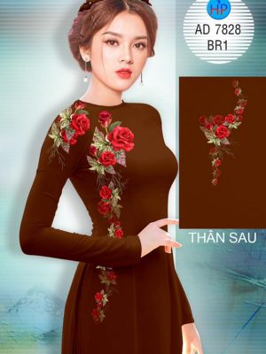 Vải áo dài Hoa hồng mới ra AD 7828 24 1570869287 870 Vai ao dai Hoa hong moi ra AD 7828