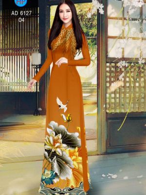 Vải áo dài Hoa Sen kiểu mới AD 6127 27 1570872536 155 Vai ao dai Hoa Sen kieu moi AD 6127