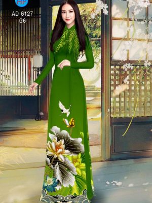 Vải áo dài Hoa Sen kiểu mới AD 6127 29 1570872536 492 Vai ao dai Hoa Sen kieu moi AD 6127