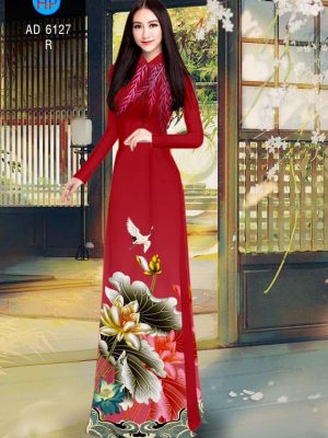 Vải áo dài Hoa Sen kiểu mới AD 6127 24 1570872536 701 Vai ao dai Hoa Sen kieu moi AD 6127