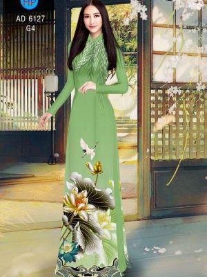 Vải áo dài Hoa Sen kiểu mới AD 6127 28 1570872536 783 Vai ao dai Hoa Sen kieu moi AD 6127