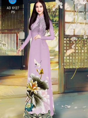 Vải áo dài Hoa Sen kiểu mới AD 6127 22 1570872536 934 Vai ao dai Hoa Sen kieu moi AD 6127