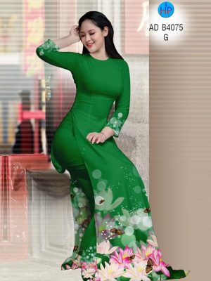 Vải áo dài Hoa Sen và bướm kiểu mới AD B4075 22 1570873468 127 Vai ao dai Hoa Sen va buom kieu moi AD