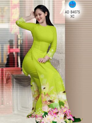 Vải áo dài Hoa Sen và bướm kiểu mới AD B4075 33 1570873468 133 Vai ao dai Hoa Sen va buom kieu moi AD