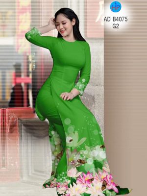 Vải áo dài Hoa Sen và bướm kiểu mới AD B4075 21 1570873468 21 Vai ao dai Hoa Sen va buom kieu moi AD