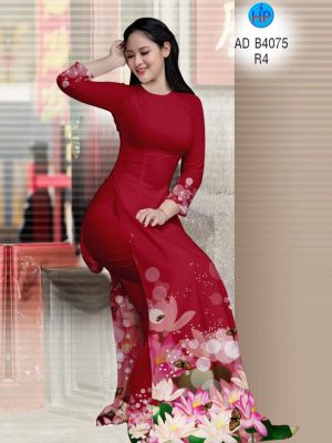 Vải áo dài Hoa Sen và bướm kiểu mới AD B4075 27 1570873468 277 Vai ao dai Hoa Sen va buom kieu moi AD