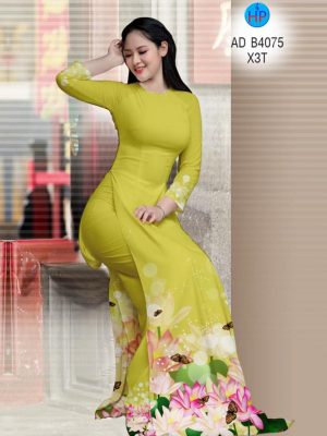 Vải áo dài Hoa Sen và bướm kiểu mới AD B4075 29 1570873468 834 Vai ao dai Hoa Sen va buom kieu moi AD