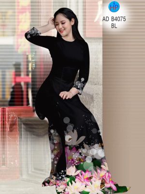 Vải áo dài Hoa Sen và bướm kiểu mới AD B4075 37 1570873469 352 Vai ao dai Hoa Sen va buom kieu moi AD
