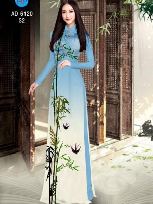 Vải áo dài tre trúc mới ra AD 6120 30 1570873589 567 Vai ao dai tre truc moi ra AD 6120