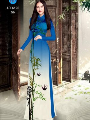 Vải áo dài tre trúc mới ra AD 6120 37 1570873589 592 Vai ao dai tre truc moi ra AD 6120