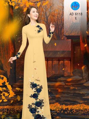 Vải áo dài Hoa hồng thiết kế 2019 AD 6118 29 1570873710 526 Vai ao dai Hoa hong thiet ke 2019 AD 6118