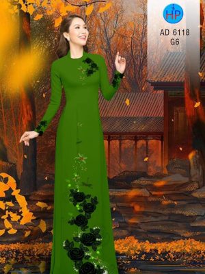 Vải áo dài Hoa hồng thiết kế 2019 AD 6118 32 1570873710 780 Vai ao dai Hoa hong thiet ke 2019 AD 6118