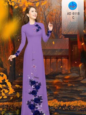 Vải áo dài Hoa hồng thiết kế 2019 AD 6118 31 1570873710 858 Vai ao dai Hoa hong thiet ke 2019 AD 6118