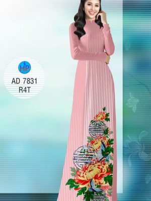 Vải áo dài Cúc đại đoá thiết kế 2019 AD 7831 29 1570873807 159 Vai ao dai Cuc dai doa thiet ke 2019 AD