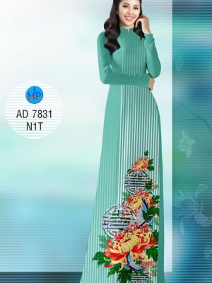 Vải áo dài Cúc đại đoá thiết kế 2019 AD 7831 24 1570873807 762 Vai ao dai Cuc dai doa thiet ke 2019 AD