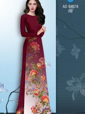 Vải áo dài hoa 3D đẹp kiểu mới AD B4078 31 1571020613 34 Vai ao dai Chao ngay moi AD