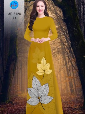 Vải áo dài Lá kiểu mới AD 6128 41 1571036601 125 Vai ao dai La kieu moi AD 6128