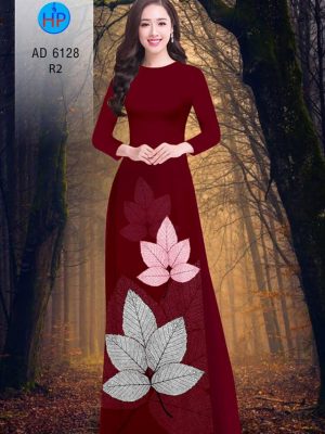 Vải áo dài Lá kiểu mới AD 6128 35 1571036601 542 Vai ao dai La kieu moi AD 6128