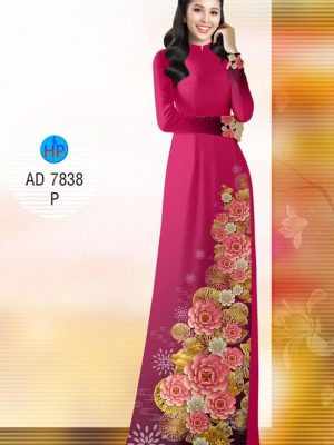 Vải áo dài Hoa in 3D kiểu mới AD 7838 22 1571036803 400 Vai ao dai Hoa in 3D kieu moi AD 7838