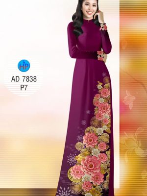Vải áo dài Hoa in 3D kiểu mới AD 7838 21 1571036803 925 Vai ao dai Hoa in 3D kieu moi AD 7838