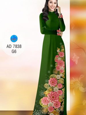 Vải áo dài Hoa in 3D kiểu mới AD 7838 33 1571036805 501 Vai ao dai Hoa in 3D kieu moi AD 7838